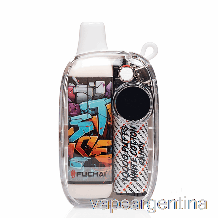 Vape Desechable De Algodón De Azúcar Blanco Sigelei Fuchai 10000 Descartable